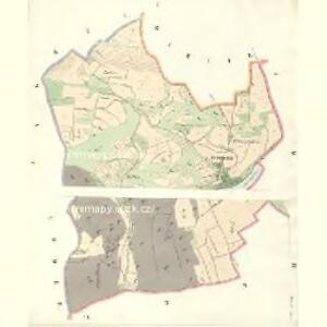 Wickwitz - c8732-1-001 - Kaiserpflichtexemplar der Landkarten des stabilen Katasters