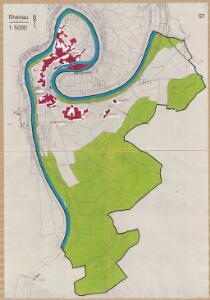 Rheinau: Definition der Siedlungen für die eidgenössische Volkszählung am 01.12.1960; Siedlungskarte Nr. 121