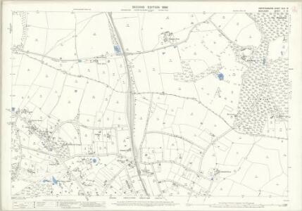 Hertfordshire XLIV.13 (includes: Harrow; Rickmansworth Urban; Ruislip; Watford Rural) - 25 Inch Map