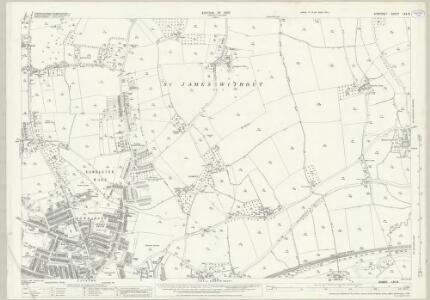 Somerset LXX.8 (includes: Cheddon Fitzpaine; Taunton; West Monkton) - 25 Inch Map