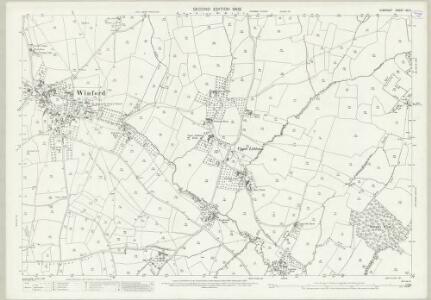 Somerset XII.5 (includes: Chew Magna; Chew Stoke; Dundry; Winford) - 25 Inch Map