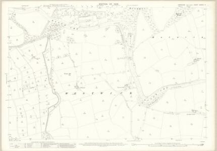 Yorkshire CXXXVII.4 (includes: Bishop Monkton; Givendale; Newby With Mulwith; Roecliffe; Westwick) - 25 Inch Map