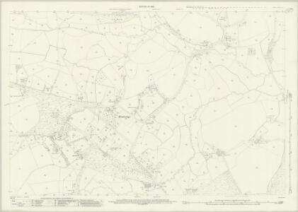 Surrey XVI.4 (includes: Chobham; Horsell) - 25 Inch Map