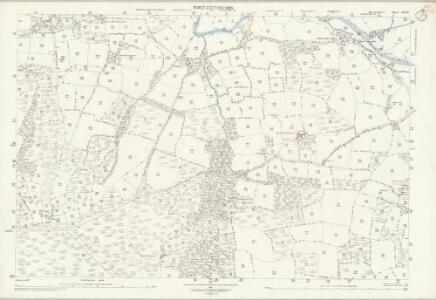 Devon LII.11 (includes: Hatherleigh; Iddesleigh; Monk Okehampton) - 25 Inch Map