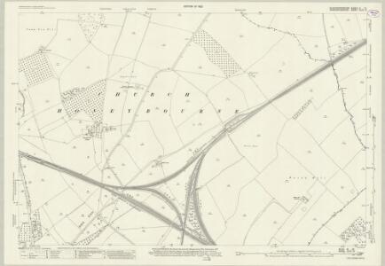 Gloucestershire III.15 (includes: Church Honeybourne; Cow Honeybourne; Pebworth; Weston Subedge) - 25 Inch Map