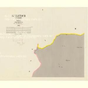 Bieletsch (Bielecz) - c0193-1-001 - Kaiserpflichtexemplar der Landkarten des stabilen Katasters
