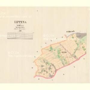 Lippina - m1562-1-001 - Kaiserpflichtexemplar der Landkarten des stabilen Katasters