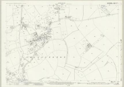 Bedfordshire XXVI.7 (includes: Pirton; Shillington) - 25 Inch Map