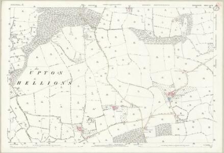 Devon LV.15 (includes: Cheriton Fitzpaine; Sandford; Shobrooke; Stockleigh Pomeroy; Upton Hellions) - 25 Inch Map