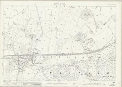 Kent XXX.13 (includes: Borough Green; Platt; Wrotham) - 25 Inch Map