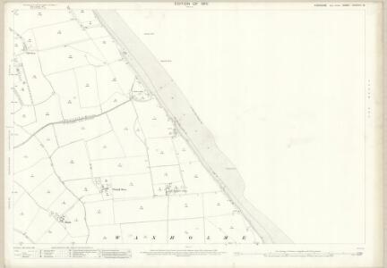 Yorkshire CCXXVIII.16 (includes: Rimswell; Roos) - 25 Inch Map