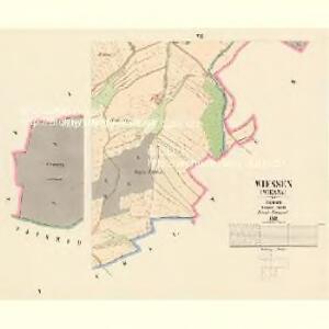 Wiessen (Wiesna) - c0208-1-004 - Kaiserpflichtexemplar der Landkarten des stabilen Katasters