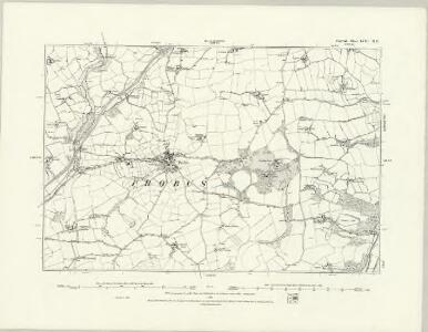 Cornwall LVIII.NW - OS Six-Inch Map