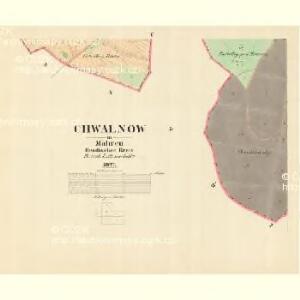 Cwalnow - m0998-1-004 - Kaiserpflichtexemplar der Landkarten des stabilen Katasters