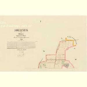 Dollinek - c1248-1-001 - Kaiserpflichtexemplar der Landkarten des stabilen Katasters