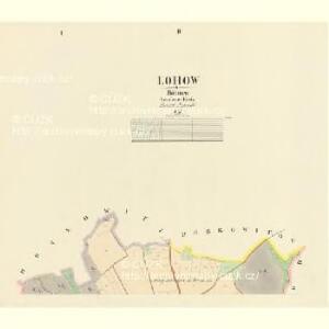 Lohow - c1878-1-001 - Kaiserpflichtexemplar der Landkarten des stabilen Katasters