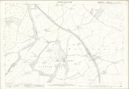 Westmorland XL.5 (includes: Firbank; Killington; Sedbergh) - 25 Inch Map