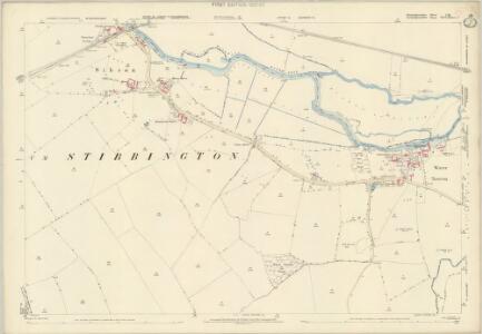 Huntingdonshire I.16 (includes: Ailsworth; Chesterton; Elton; Sibson cum Stibbington; Sutton; Water Newton) - 25 Inch Map