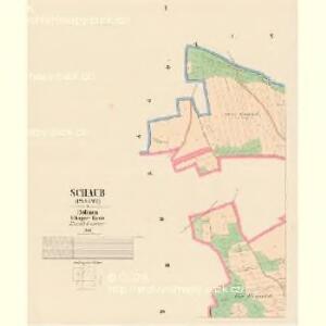 Schaub (Pssowo) - c6270-1-002 - Kaiserpflichtexemplar der Landkarten des stabilen Katasters