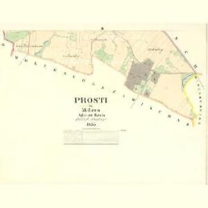 Prosti - m2429-1-002 - Kaiserpflichtexemplar der Landkarten des stabilen Katasters