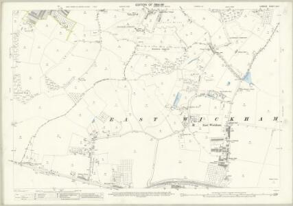 London (Edition of 1894-96) CVIII (includes: Bexley; Borough Of Woolwich) - 25 Inch Map