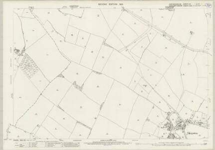 Huntingdonshire XVI.1 & XVIA.4 (includes: Bythorn and Keyston; Denford; Raunds; Ringstead; Titchmarsh) - 25 Inch Map