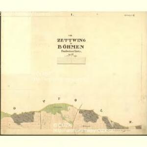 Zettwing - c0751-1-001 - Kaiserpflichtexemplar der Landkarten des stabilen Katasters