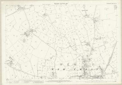 Shropshire XIV.15 (includes: Wem Rural; Wem Urban) - 25 Inch Map