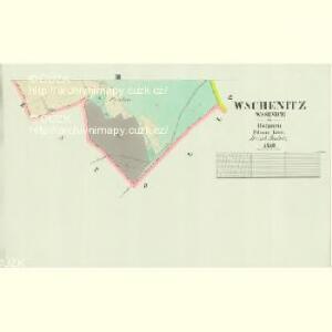 Wschenitz (Wssenice) - c8897-1-002 - Kaiserpflichtexemplar der Landkarten des stabilen Katasters