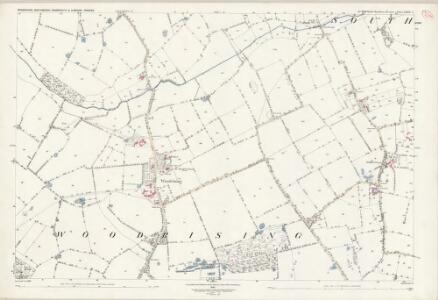Norfolk LXXIII.5 (includes: Cranworth) - 25 Inch Map