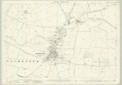 Somerset LXXIII.16 (includes: Ilchester; Kingsdon; Limington; Yeovilton) - 25 Inch Map