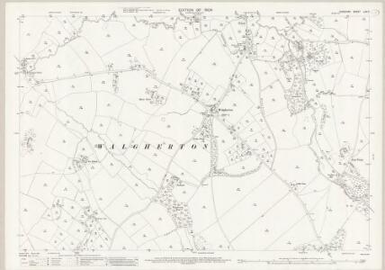 Cheshire LXII.7 (includes: Doddington; Hatherton; Hough; Lea; Stapeley; Walgherton; Wybunbury) - 25 Inch Map