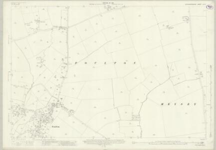 Gloucestershire LII.10 (includes: Ampney St Mary; Ampney St Peter; Meysey Hampton; Poulton) - 25 Inch Map