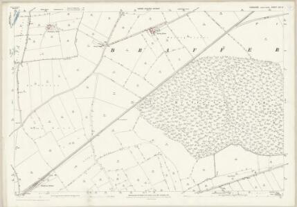 Yorkshire CXX.8 (includes: Brafferton; Cundall With Leckby; Fawdington; Helperby) - 25 Inch Map