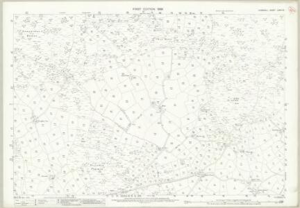 Cornwall LXXIII.10 (includes: Sennen; St Buryan; St Just in Penwith) - 25 Inch Map