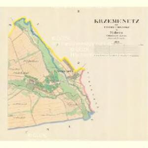 Krzemenetz - m1383-1-002 - Kaiserpflichtexemplar der Landkarten des stabilen Katasters