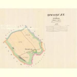 Dworcze - m0492-1-001 - Kaiserpflichtexemplar der Landkarten des stabilen Katasters