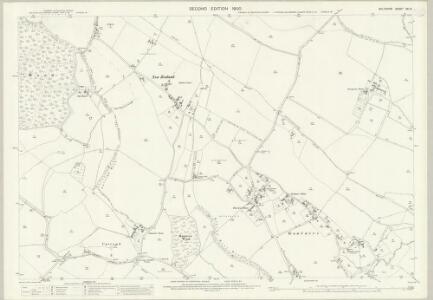 Wiltshire XXI.6 (includes: Bremhill; Hilmarton; Lyneham) - 25 Inch Map