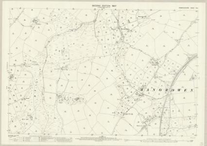 Pembrokeshire IX.6 (includes: Jordanston; Marnawan; St Nicholas) - 25 Inch Map