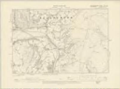 Brecknockshire XII.NW - OS Six-Inch Map