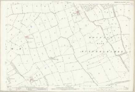 Yorkshire CLVIII.7 (includes: Bossall With Buttercrambe; Sand Hutton) - 25 Inch Map