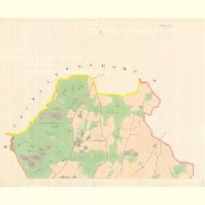 Brokersdorf (Czabowa) - m0340-1-001 - Kaiserpflichtexemplar der Landkarten des stabilen Katasters