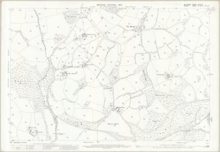 Wiltshire LXVIII.8 (includes: Donhead St Mary; Motcombe; Semley) - 25 Inch Map