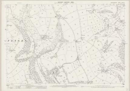 Cardiganshire XXXVIII.12 (includes: Llandygwydd) - 25 Inch Map