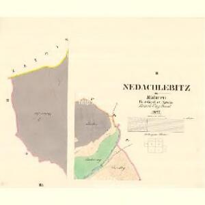 Nedachlebitz - m1938-1-002 - Kaiserpflichtexemplar der Landkarten des stabilen Katasters