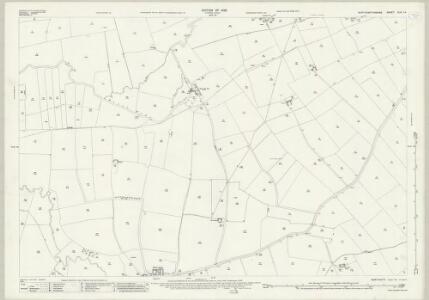 Northamptonshire XLIV.14 (includes: Bugbrooke; Kislingbury; Nether Heyford; Upper Heyford) - 25 Inch Map