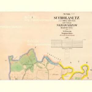 Sucholasetz - m2951-1-001 - Kaiserpflichtexemplar der Landkarten des stabilen Katasters