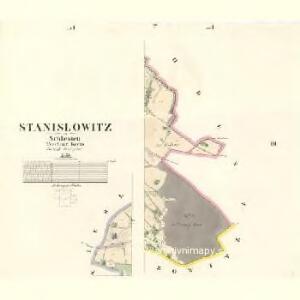 Stanislowitz - m2834-1-003 - Kaiserpflichtexemplar der Landkarten des stabilen Katasters