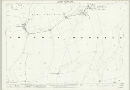 Dorset LIV.3 (includes: Chaldon Herring; Winfrith Newburgh) - 25 Inch Map