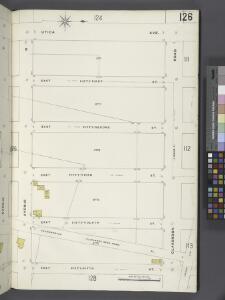 Brooklyn V. 10, Plate No. 126 [Map bounded by Utica Ave., Clarendon Rd., E. 55th St., Avenue D]